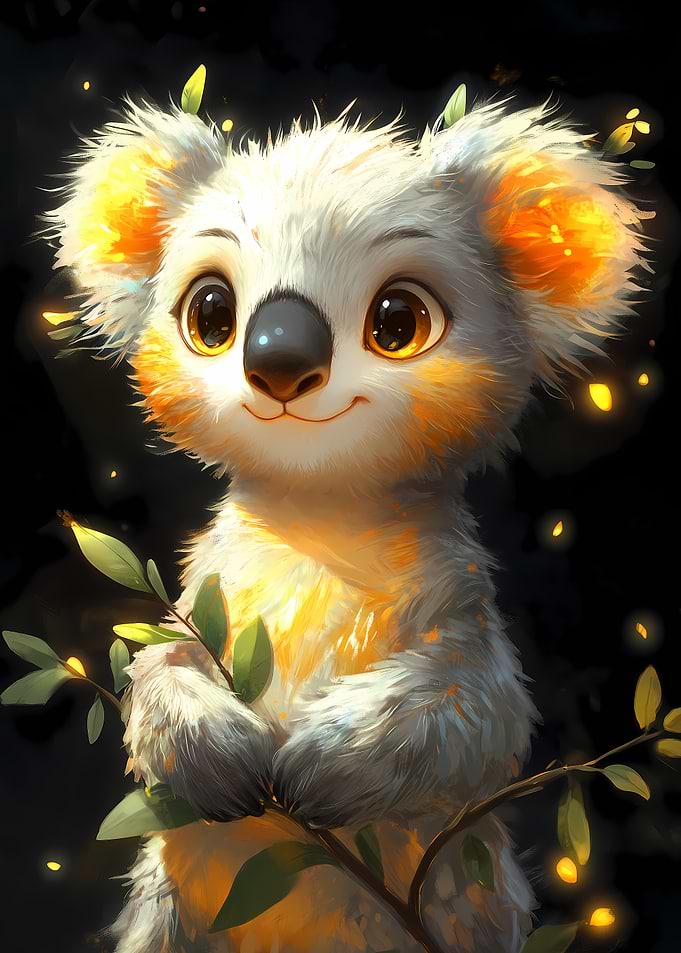 Cute Koala Illustration Animal