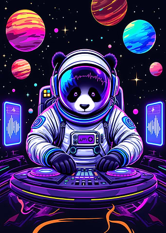 Space Panda DJ