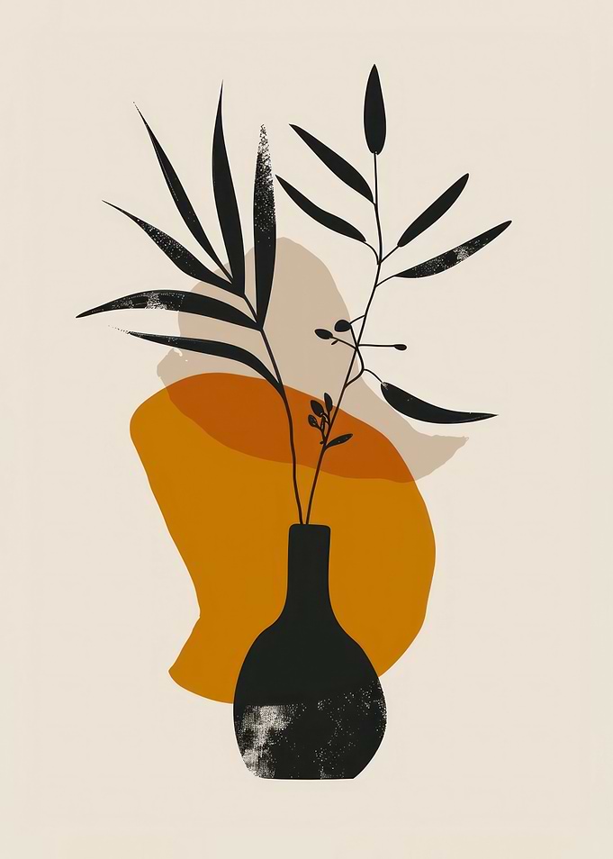 Minimalist Floral Art