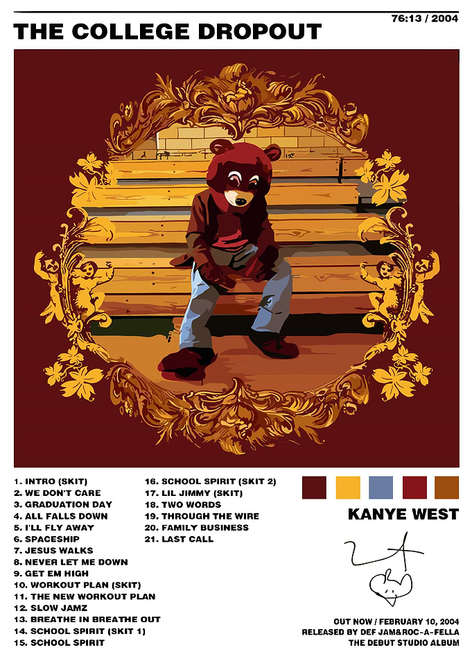 Kanye West Album Cover