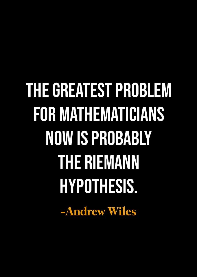 Andrew Wiles Quotes