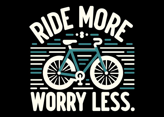 Ride more, worry less