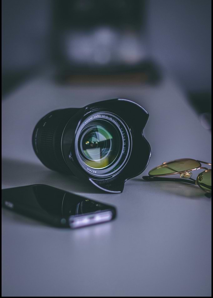Photography Studio Vibes Camera Lens