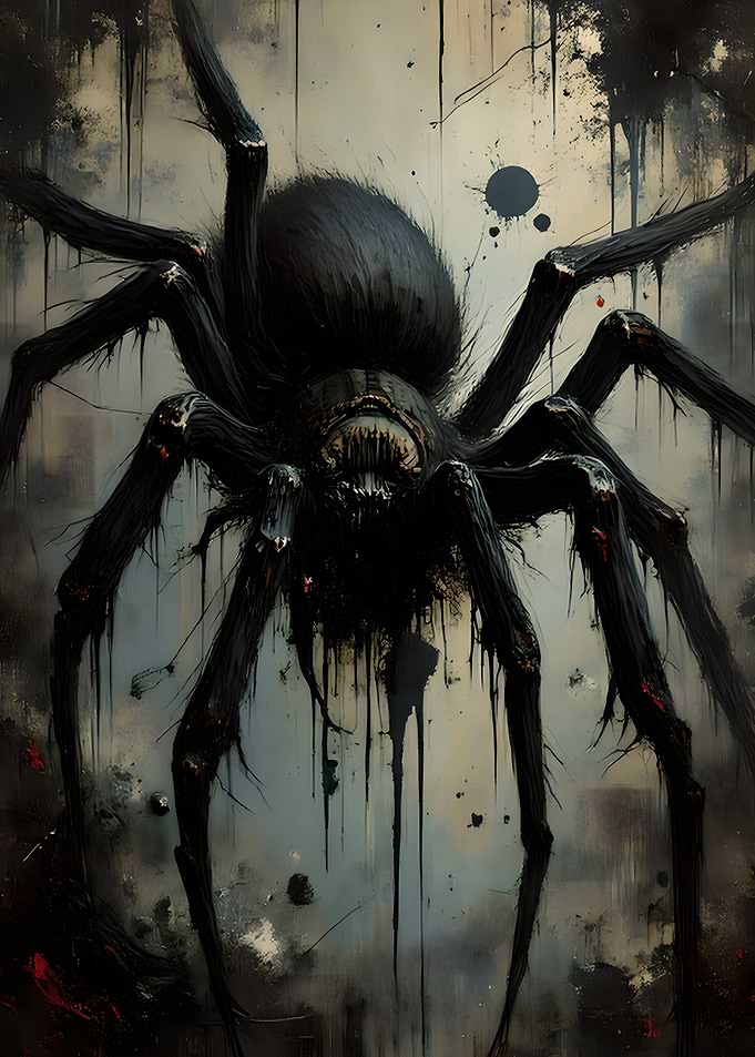Giant Spider Art