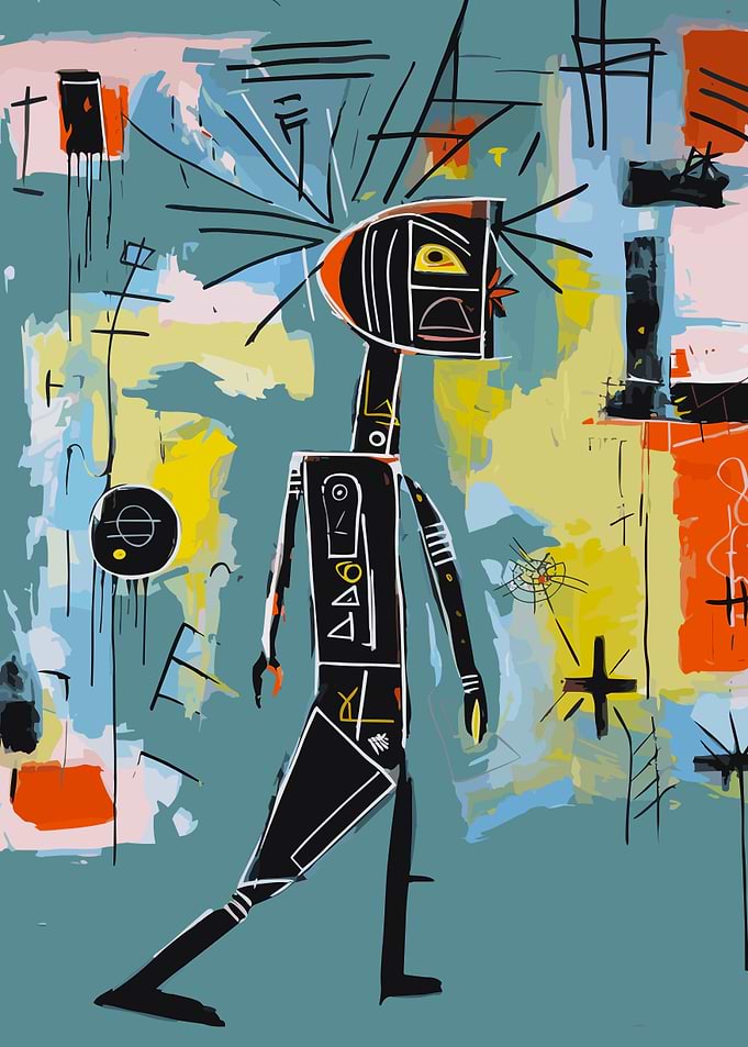 Man Walking to His Tone