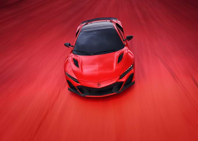 Red Acura NSX