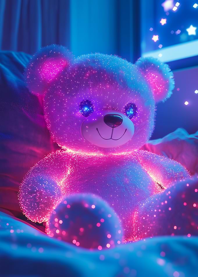 Glowing Plush Bear