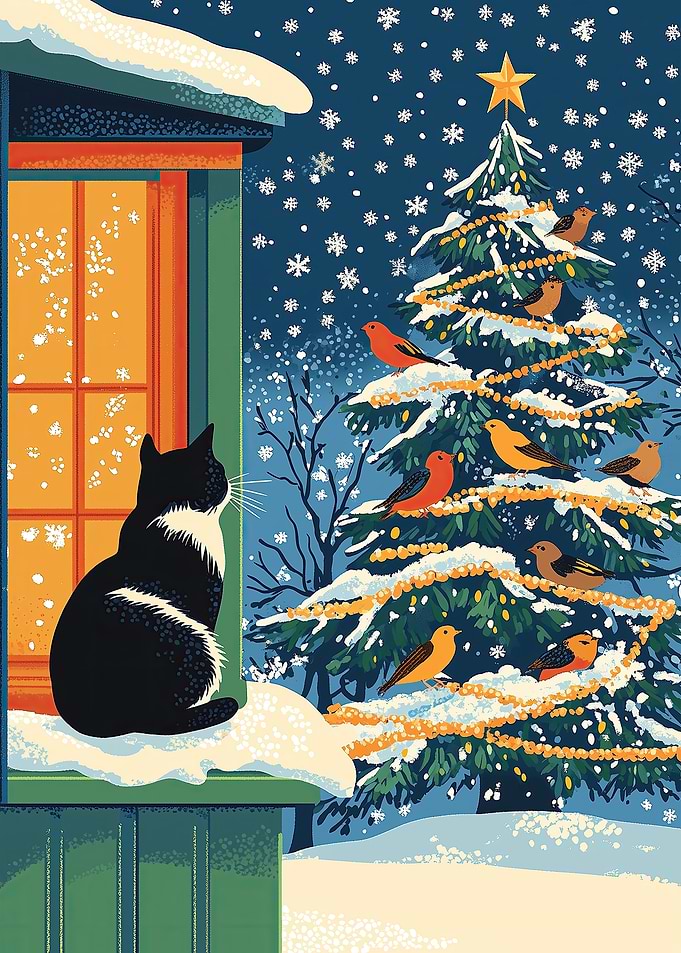 A Scene of Holiday Bliss