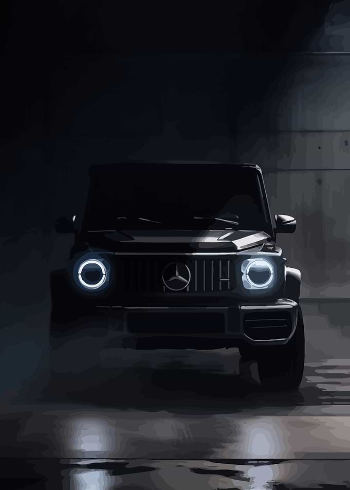 Black Mercedes G-Wagon