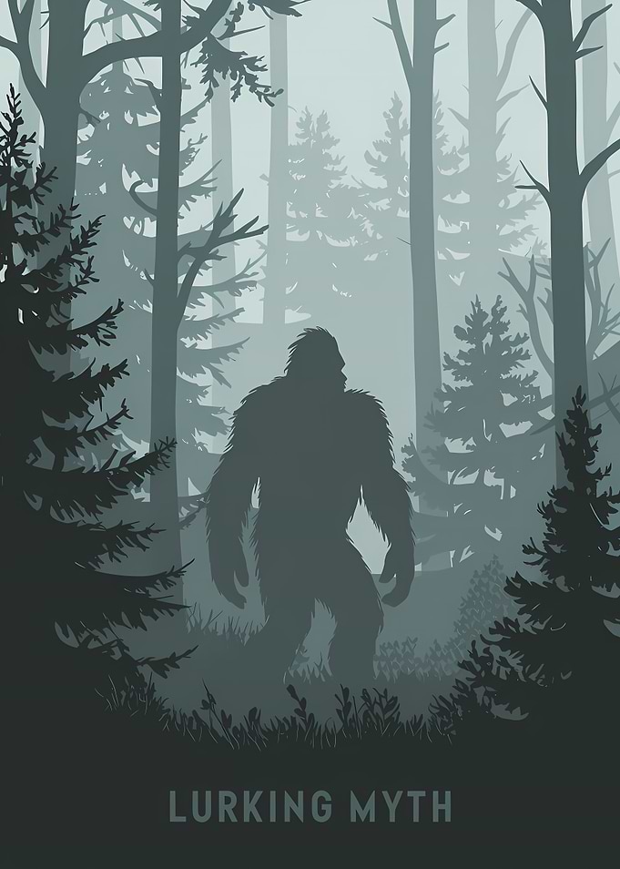 Bigfoot in the Woods