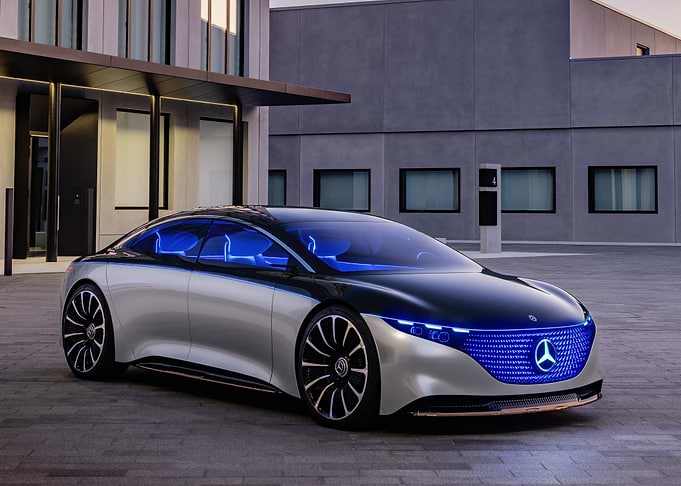 Mercedes-Benz Vision EQS Concept Car