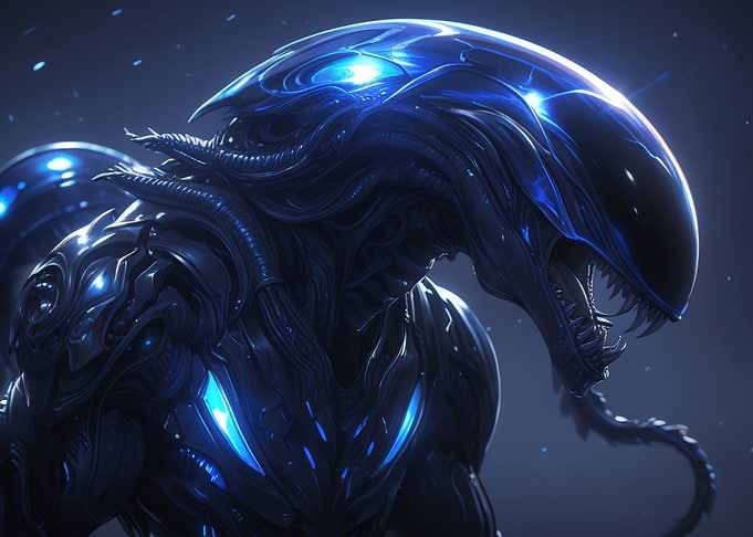Cybernetic Alien Creature