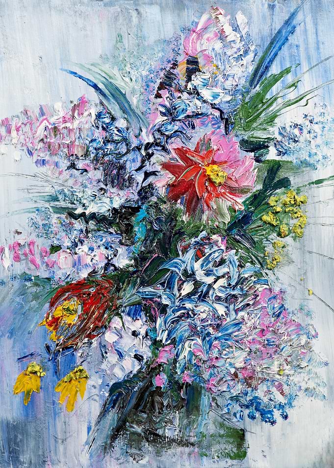 Floral Oil Painting