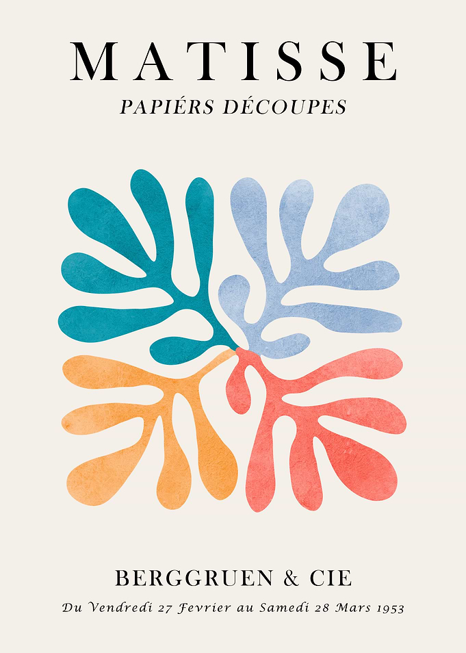 Matisse Paper Cutouts Poster