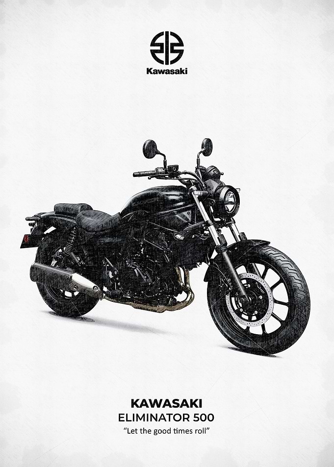 Kawasaki Eliminator 500 Motorcycle