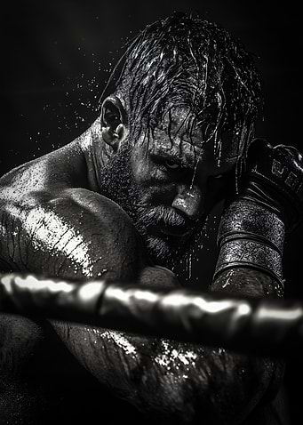 Boxer in the Ring