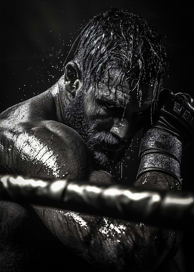 Boxer in the Ring
