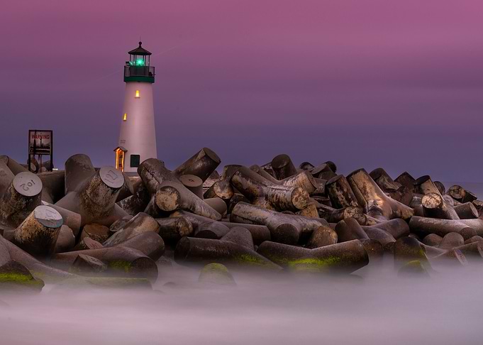 Lighthouse at Dusk