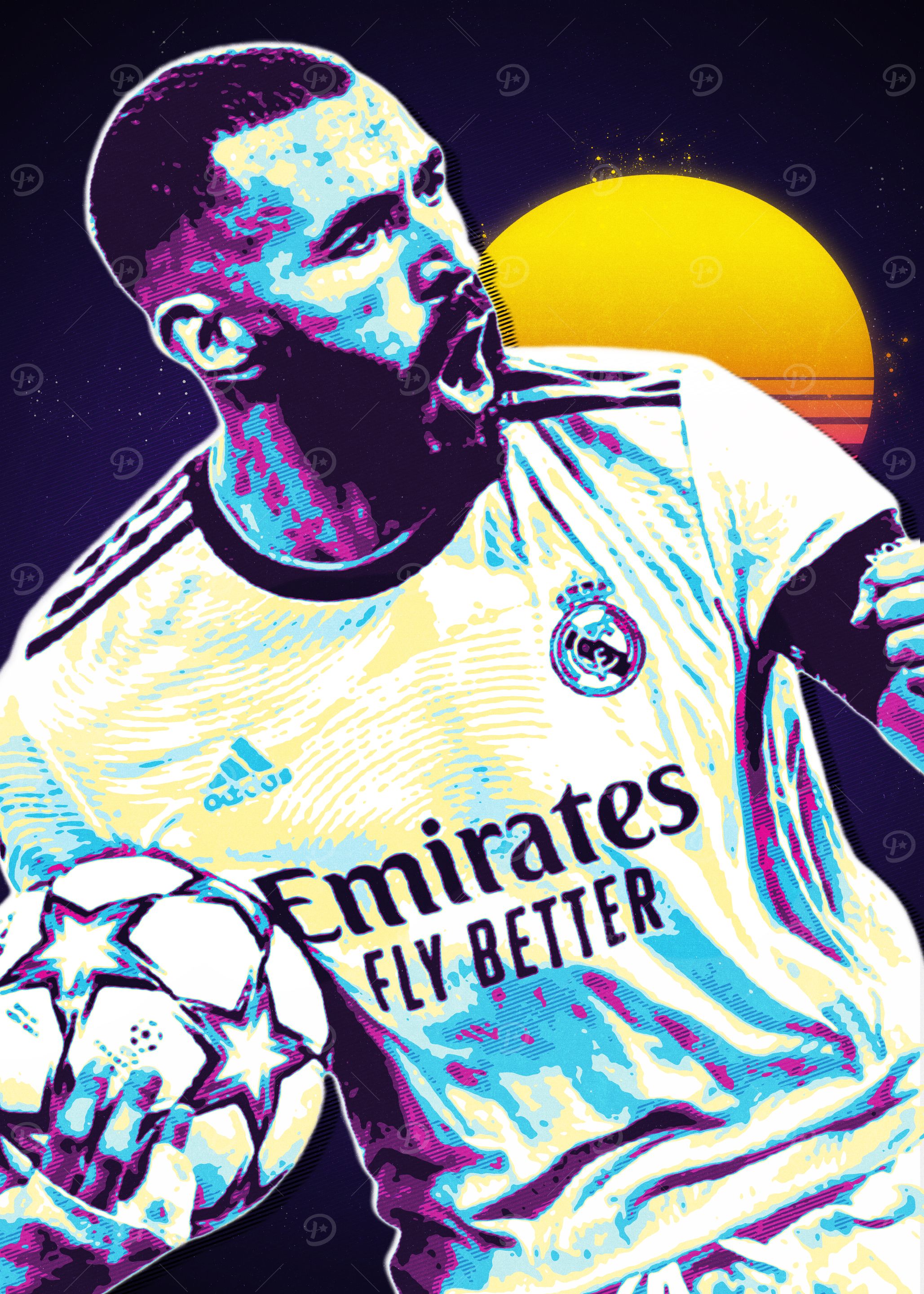 Benzema Real Madrid Football Player