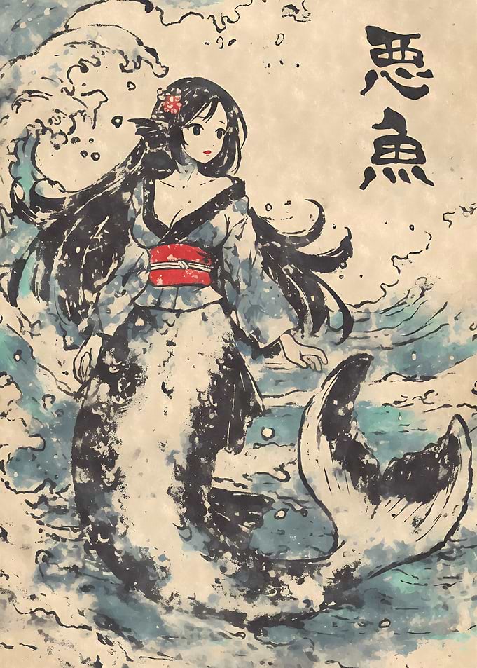 Japanese Akugyo Yokai