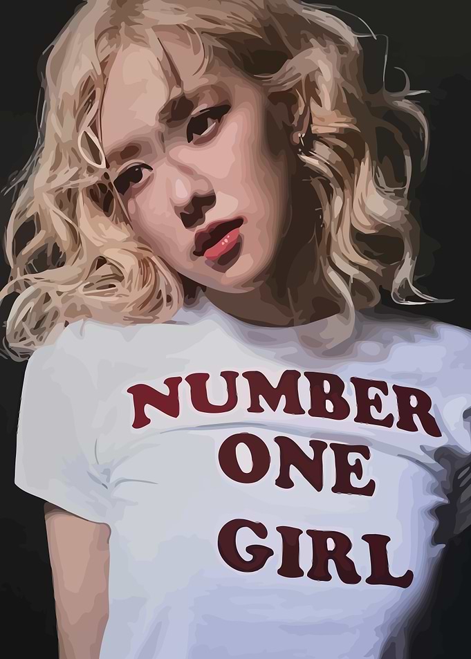 Number One Girl Portrait