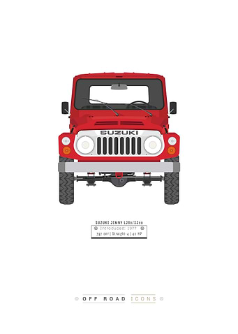 Jimny LJ80/SJ20 Panama Red