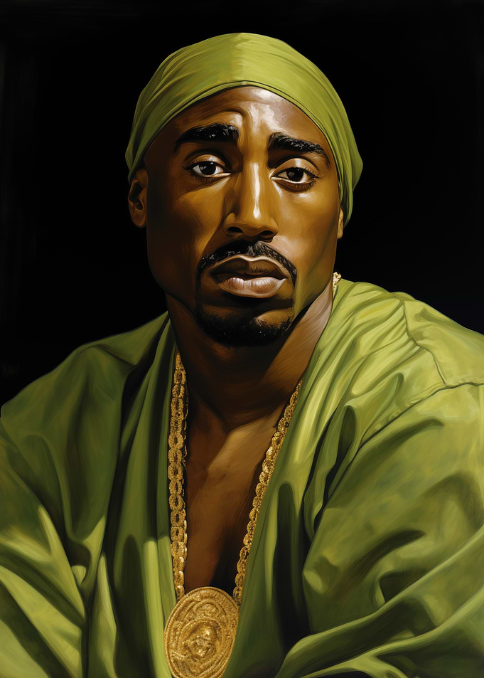 Tupac Shakur Portrait