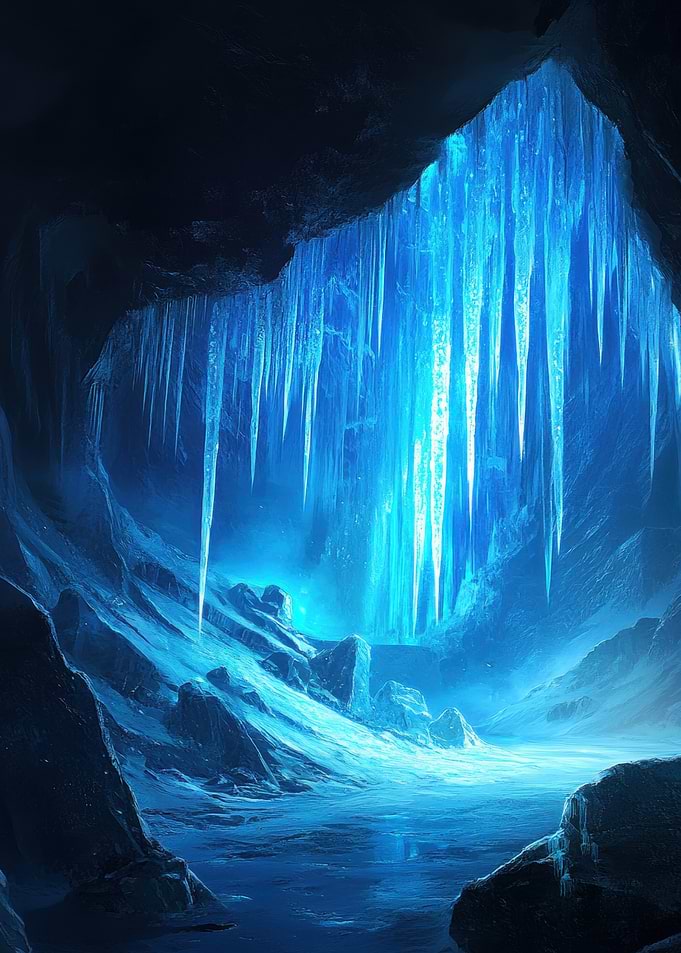 Ice Cave Landscape