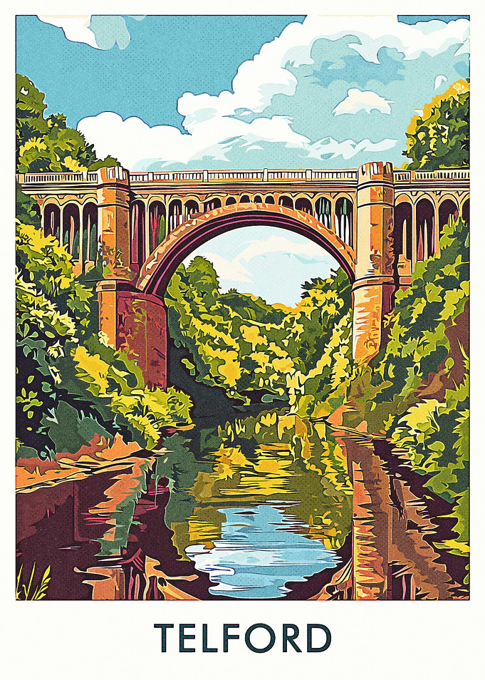 Telford Bridge Landscape