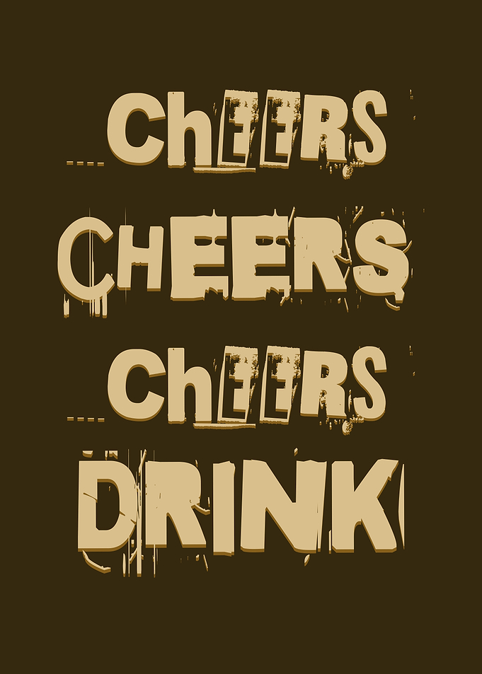 Cheers Drink Poster