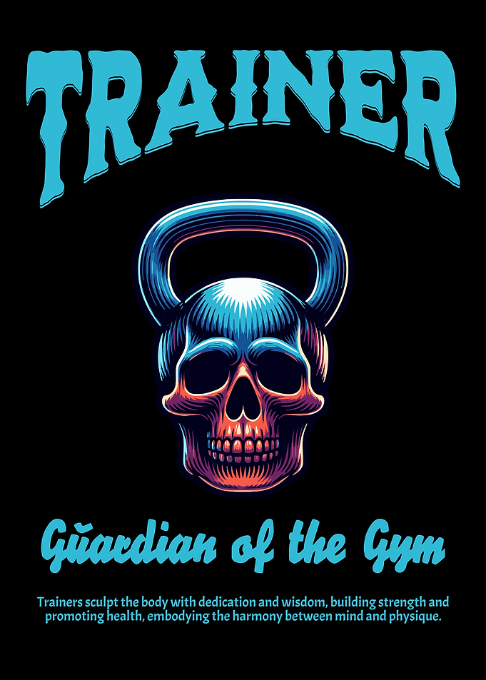 Trainer Skull Kettlebell