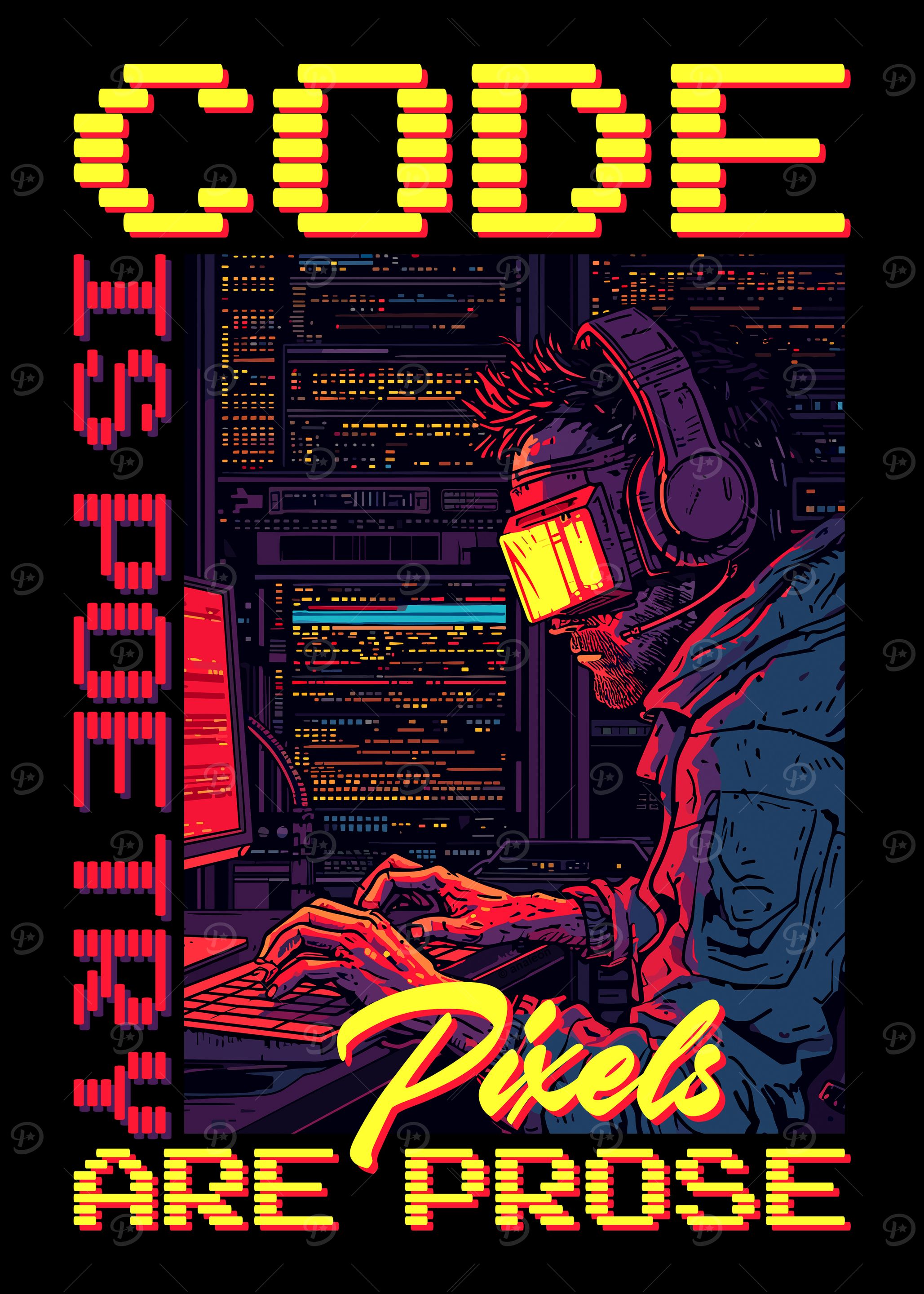 Code is Poetry, Pixels are Prose