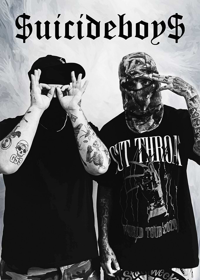 Suicideboys Music Poster