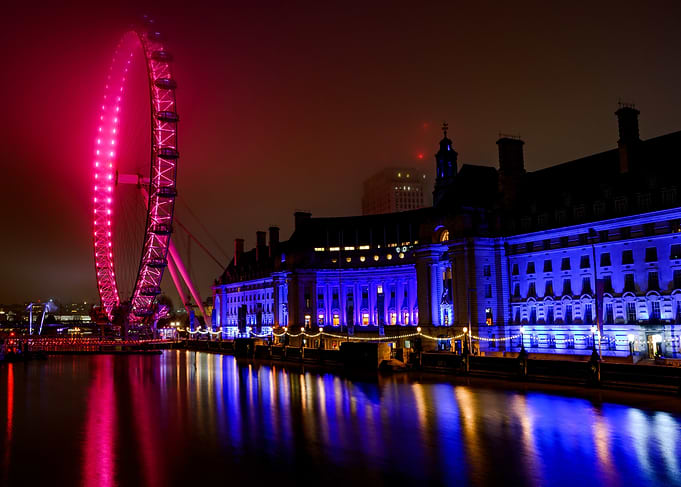 London Eye Night View
