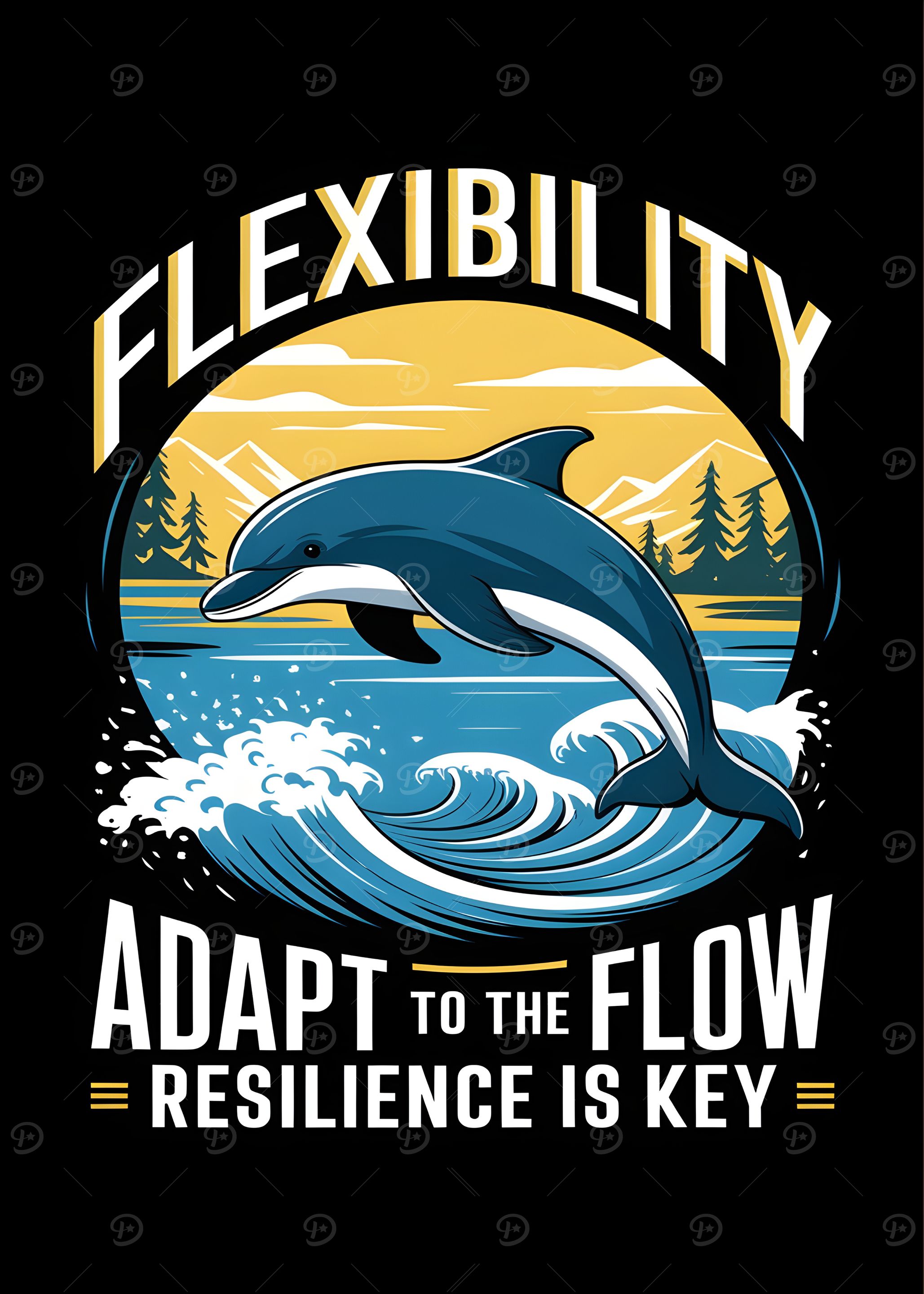 Dolphin Flexibility Graphic