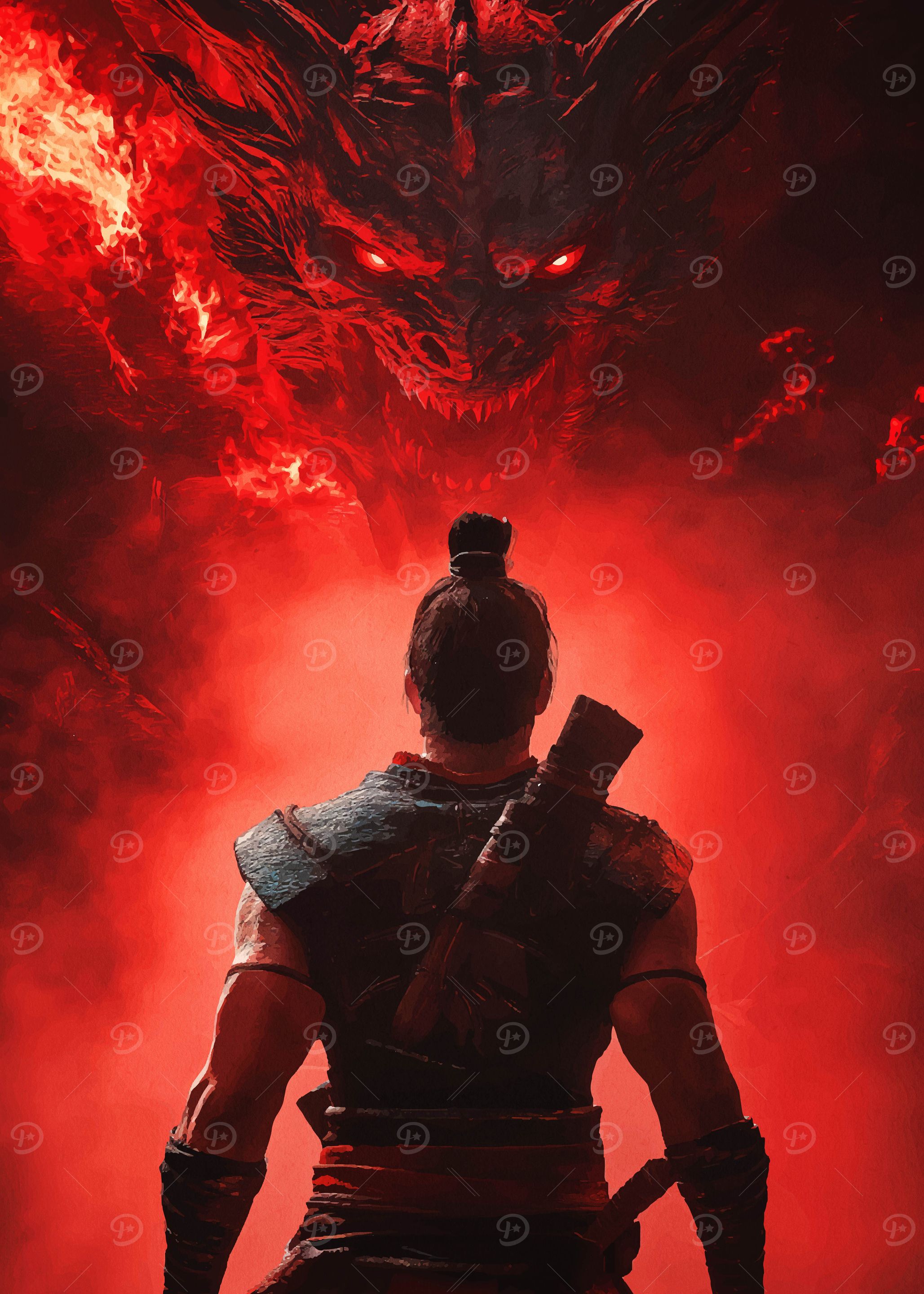 Dragon and Warrior