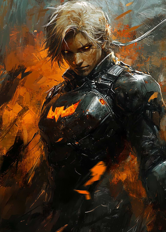 Cyberpunk Warrior