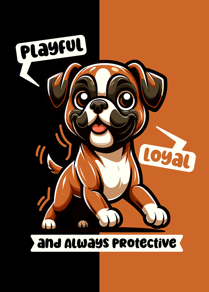 Playful Boxer Dog