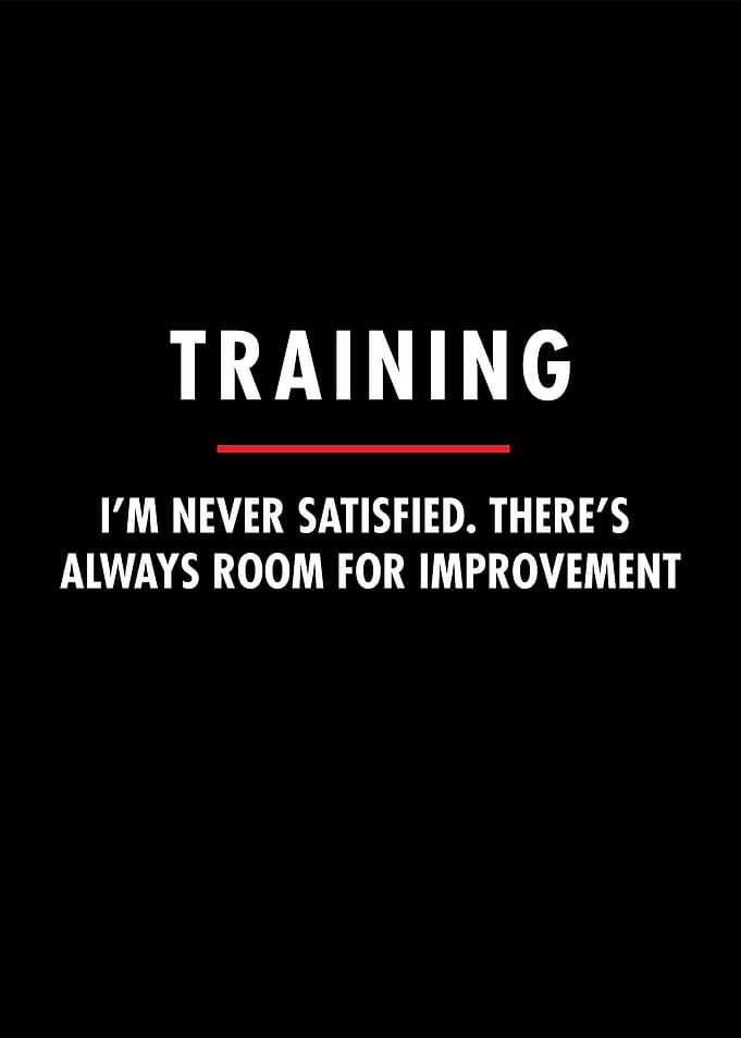 Training Motivation Quote