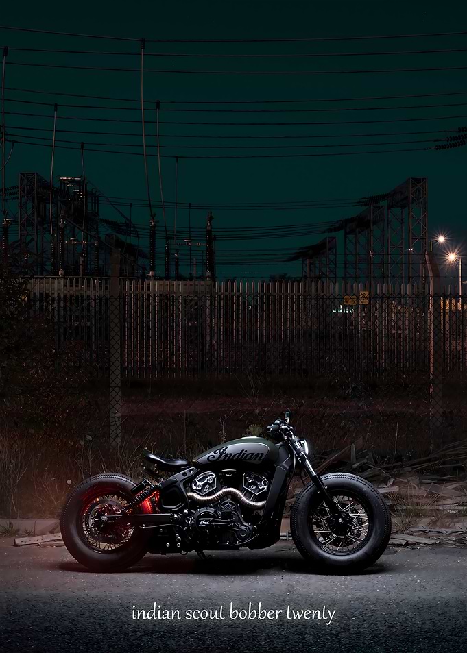 Indian Scout Boober Twenty