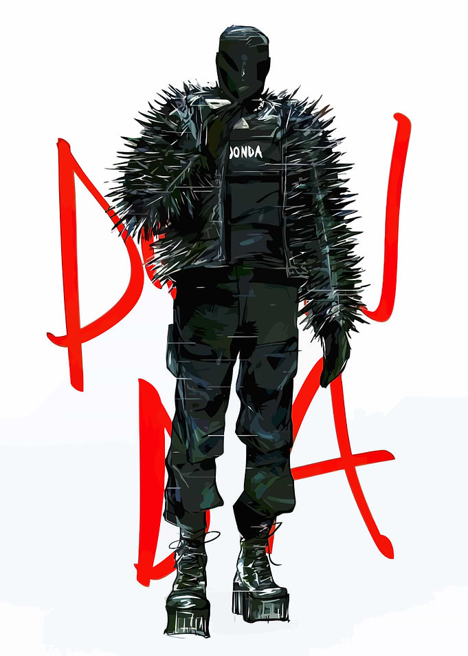 Donda Fashion Illustration