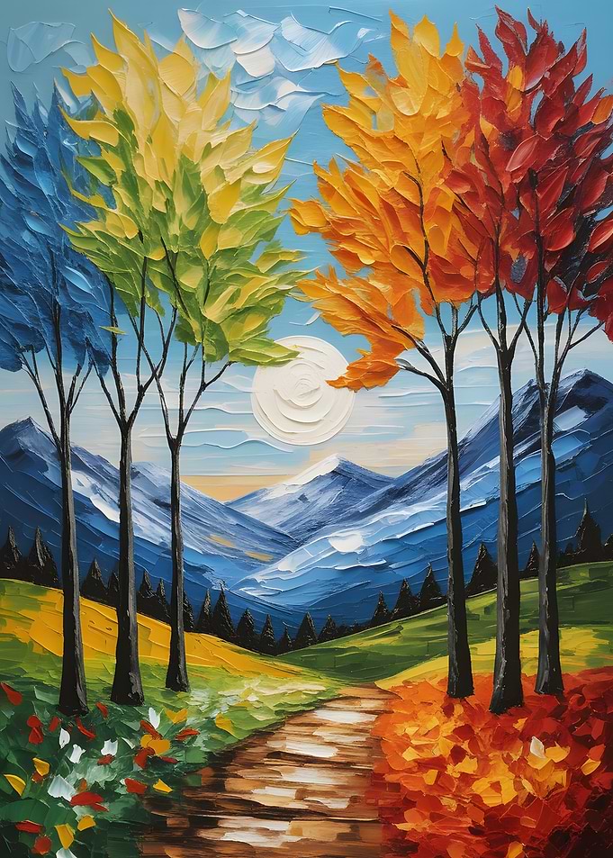 Four Seasons Landscape