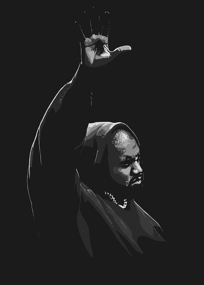 Kanye West Portrait