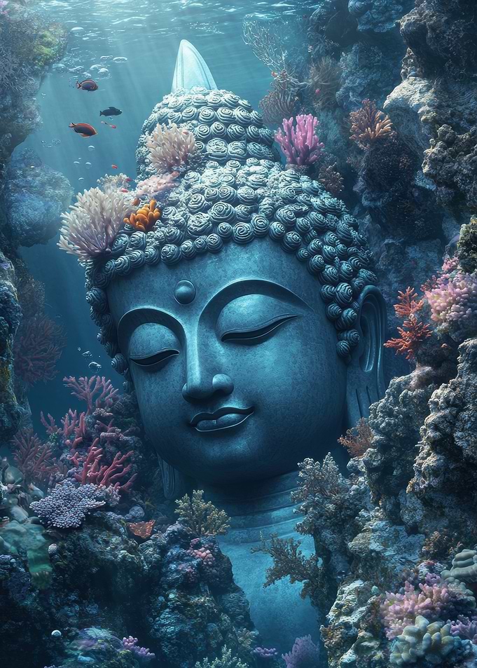 Buddha Underwater