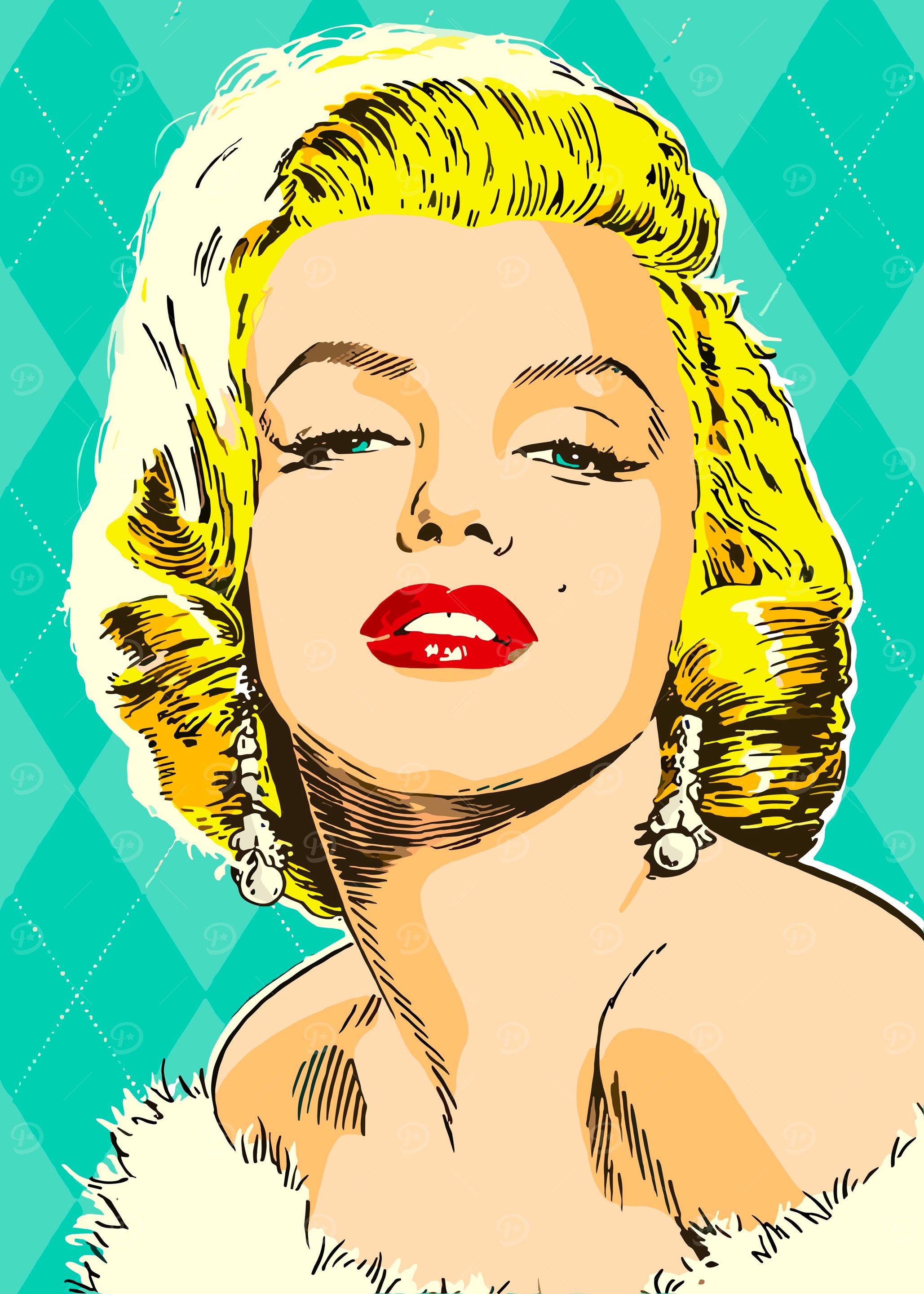 Marilyn Monroe Pop Art