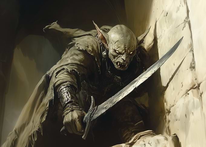 Goblin Warrior with Sword