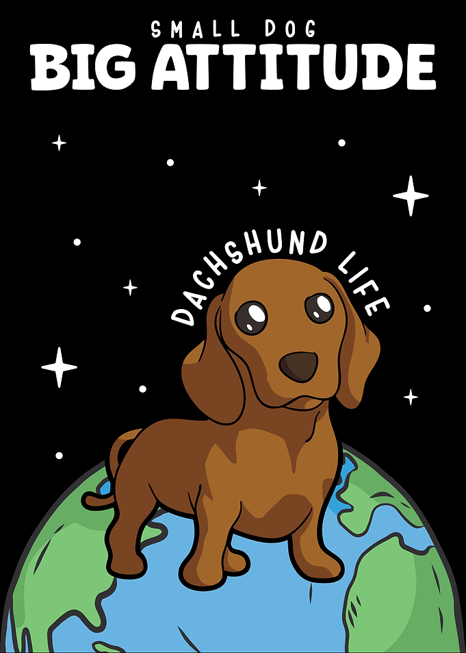 Dachshund Space Dog