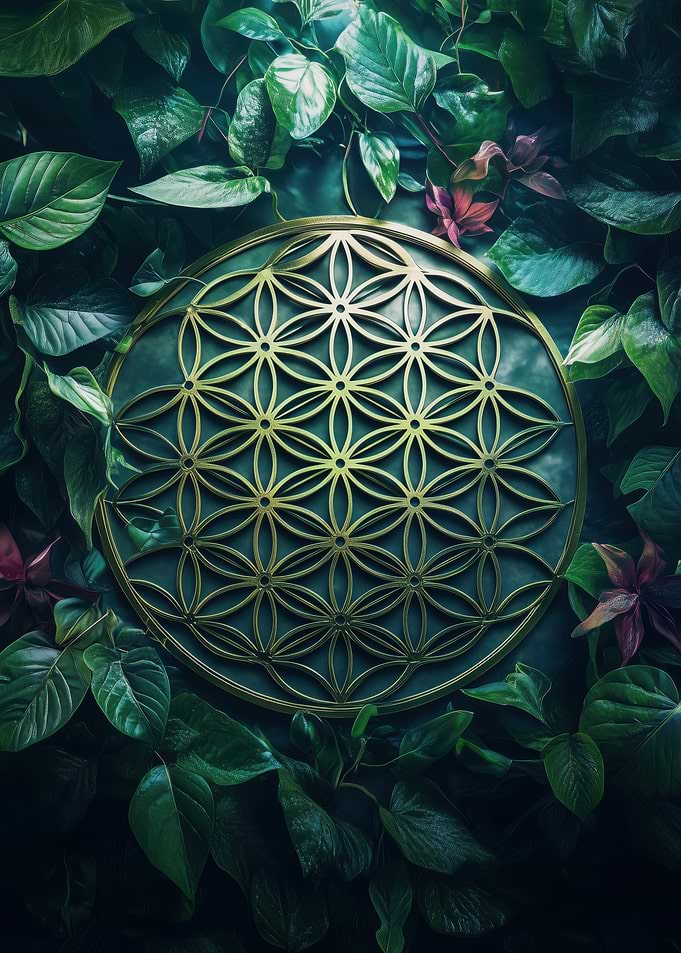 Flower of Life Wall Decor