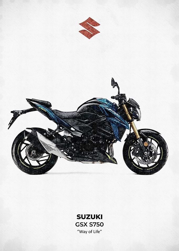 Suzuki GSX S750 Motorcycle