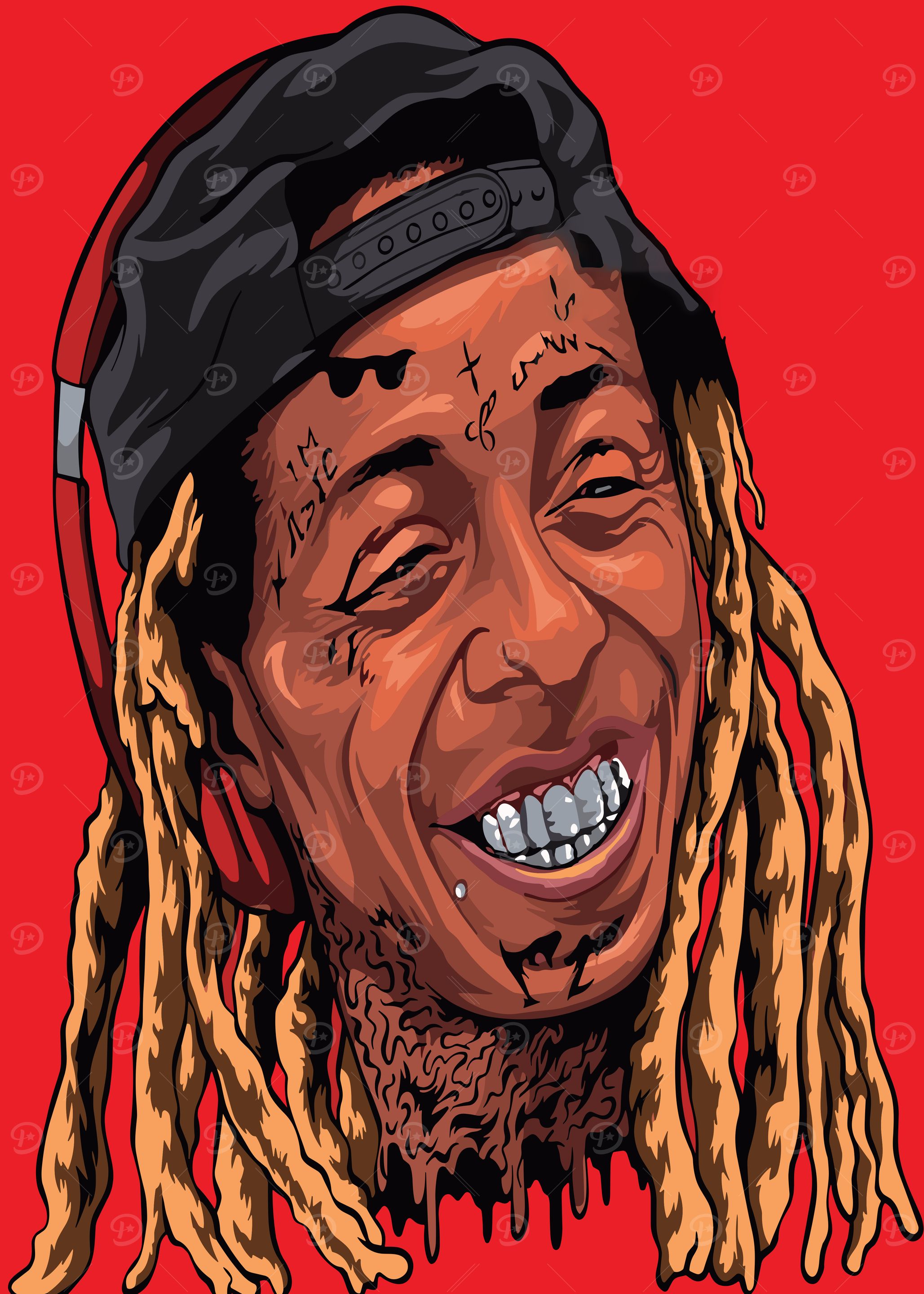 Lil Wayne Digital Portrait